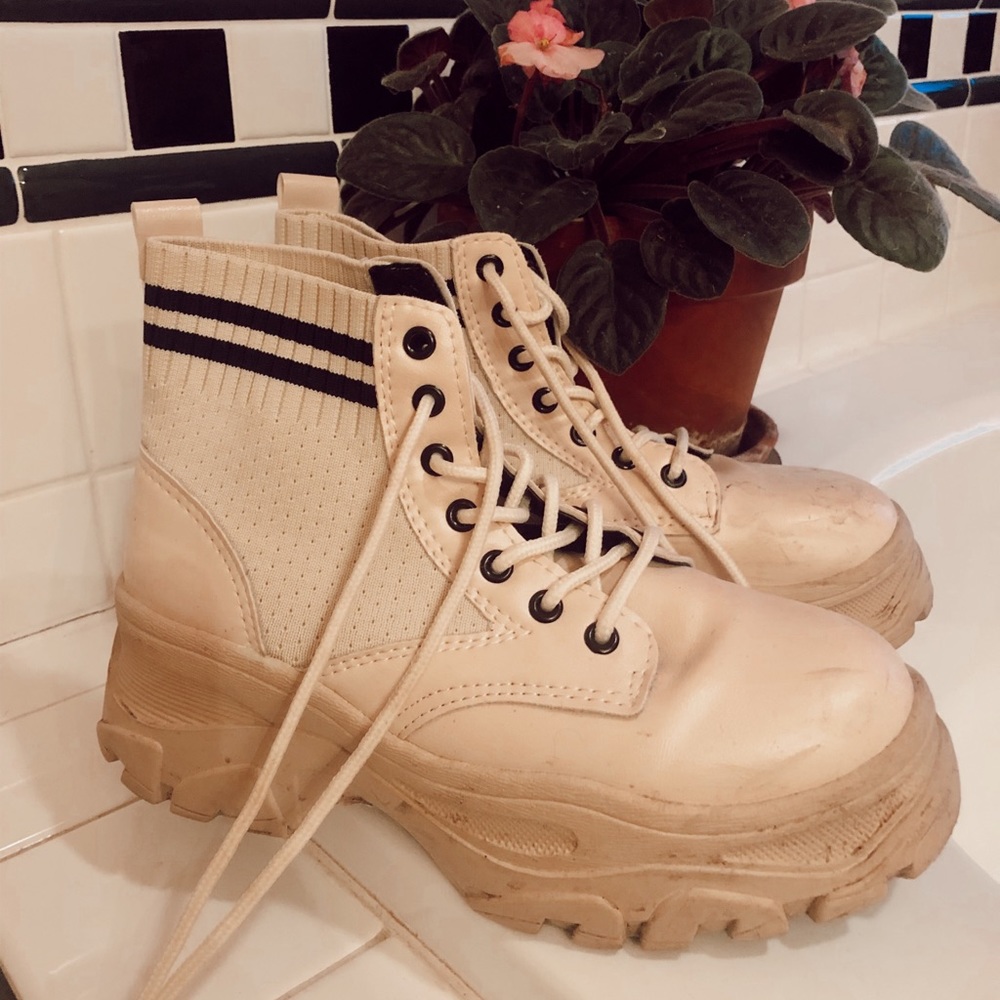 Chunky boots
